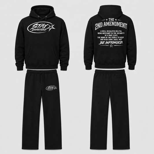 The Stay Dangerous 2nd Amendment Sweatsuit