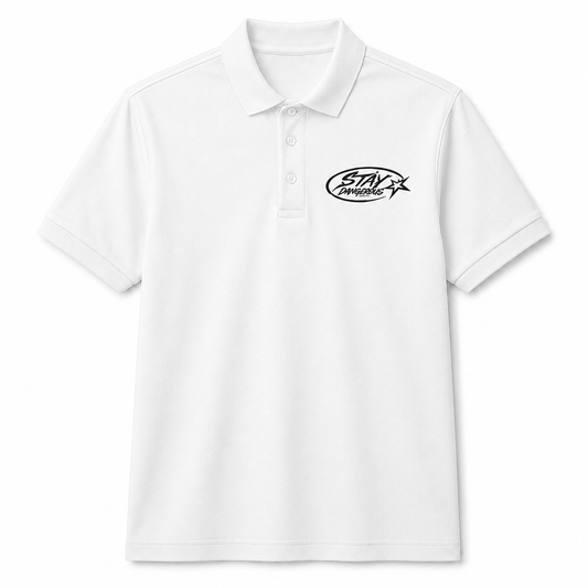 The Stay Dangerous Classic Polo - Black Logo