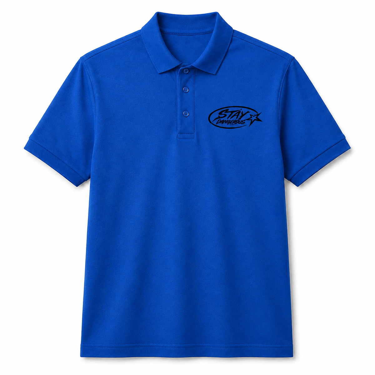 The Stay Dangerous Classic Polo - Black Logo