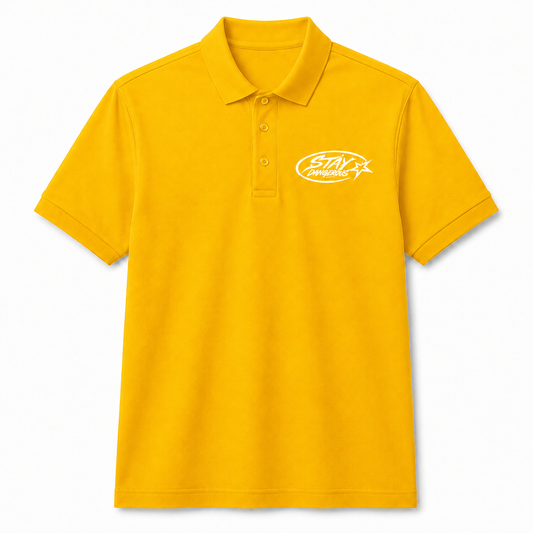 The Stay Dangerous Classic Polo - White Logo