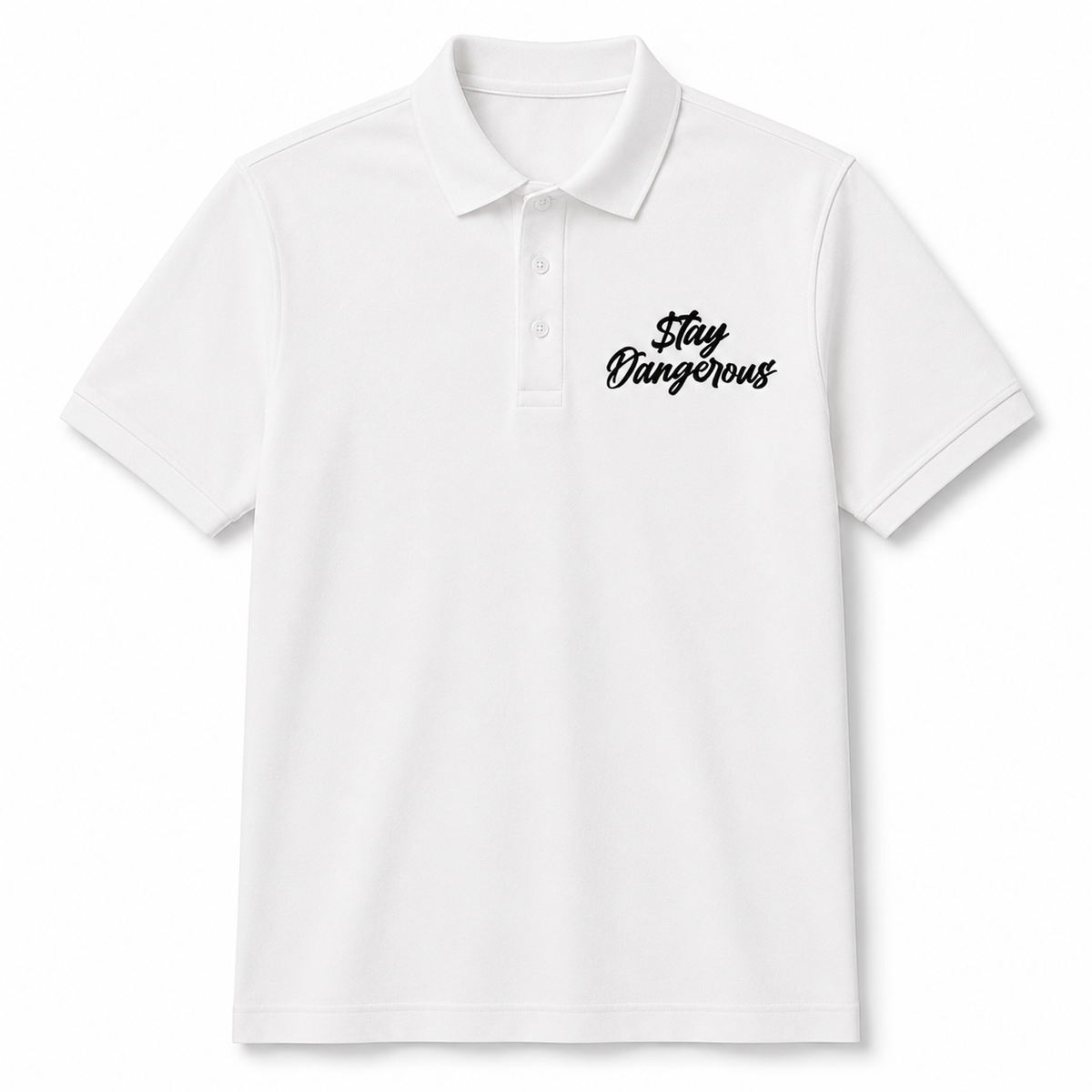 $tay Dangerous Signature Polo - Black Logo