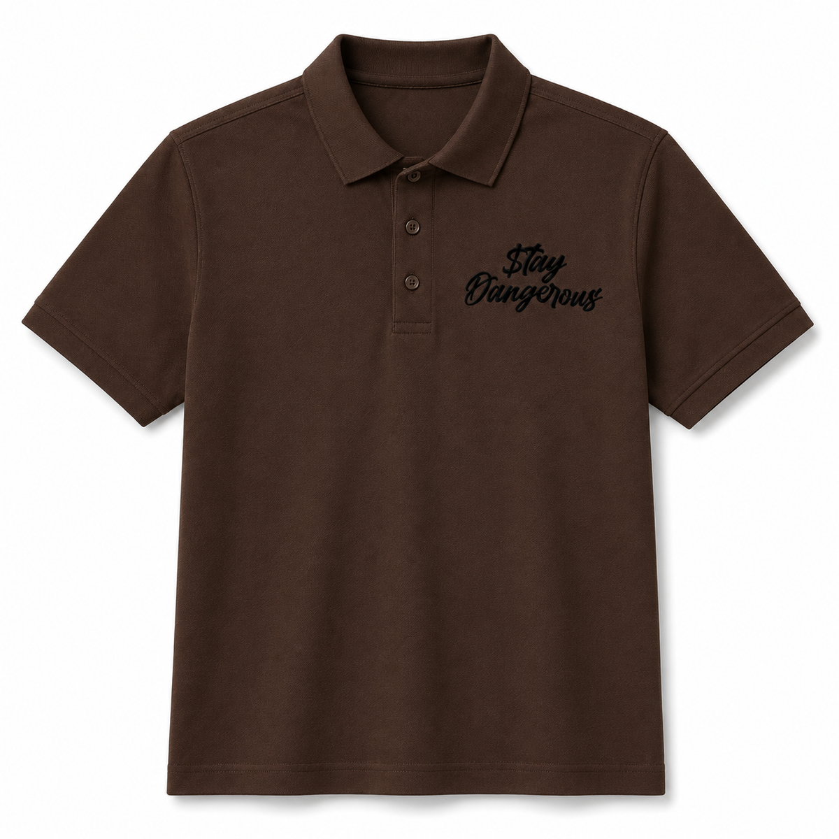 $tay Dangerous Signature Polo - Black Logo