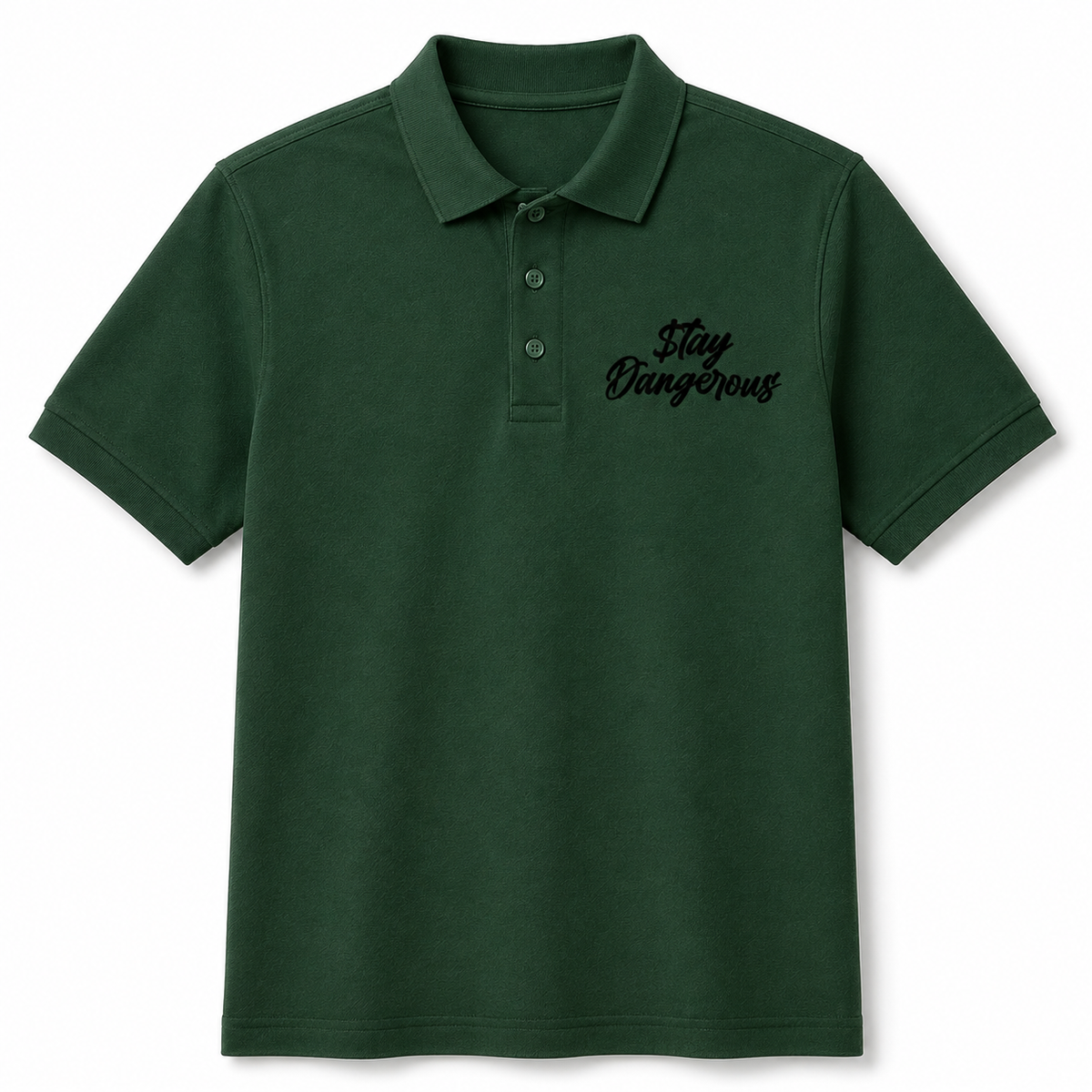 $tay Dangerous Signature Polo - Black Logo