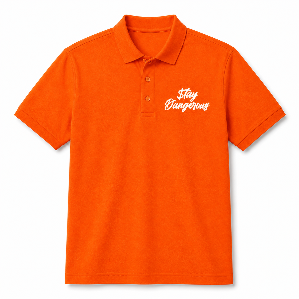 $tay Dangerous Signature Polo - White Logo