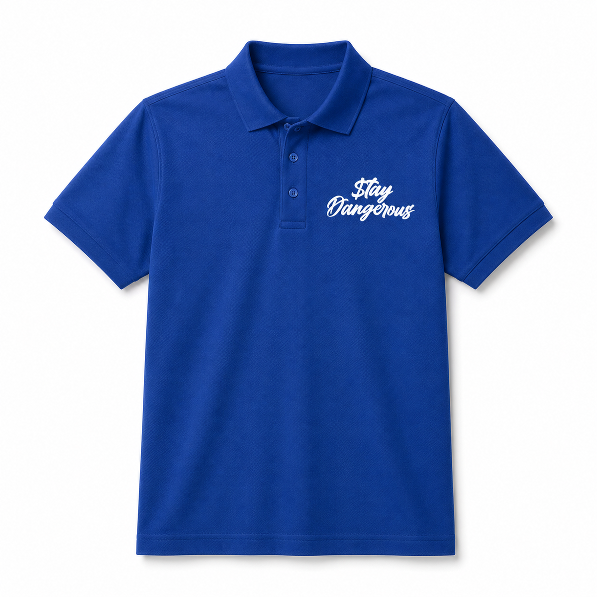 $tay Dangerous Signature Polo - White Logo