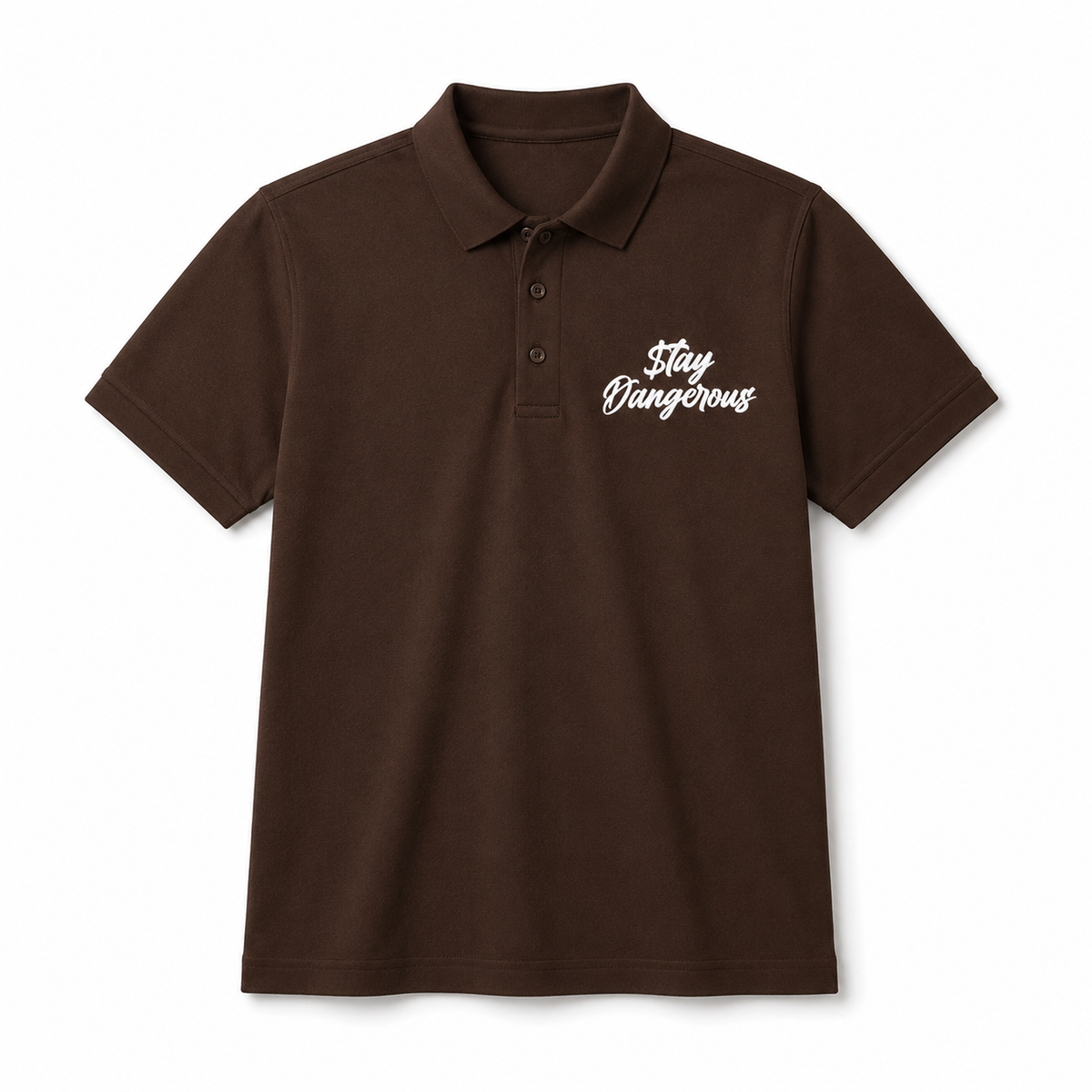 $tay Dangerous Signature Polo - White Logo
