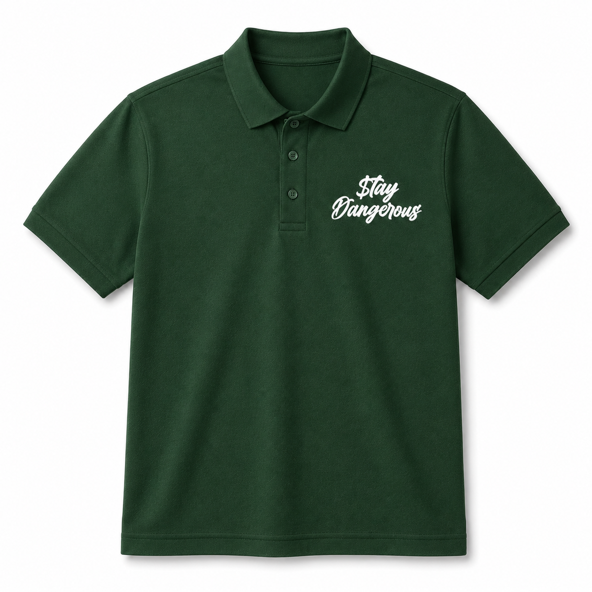 $tay Dangerous Signature Polo - White Logo