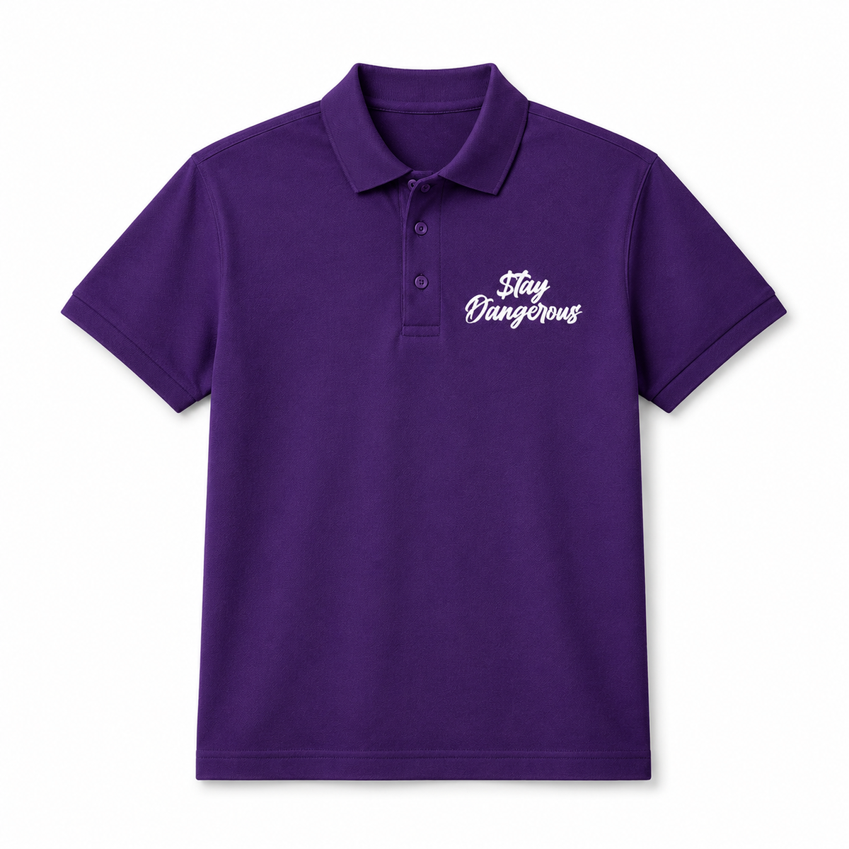 $tay Dangerous Signature Polo - White Logo