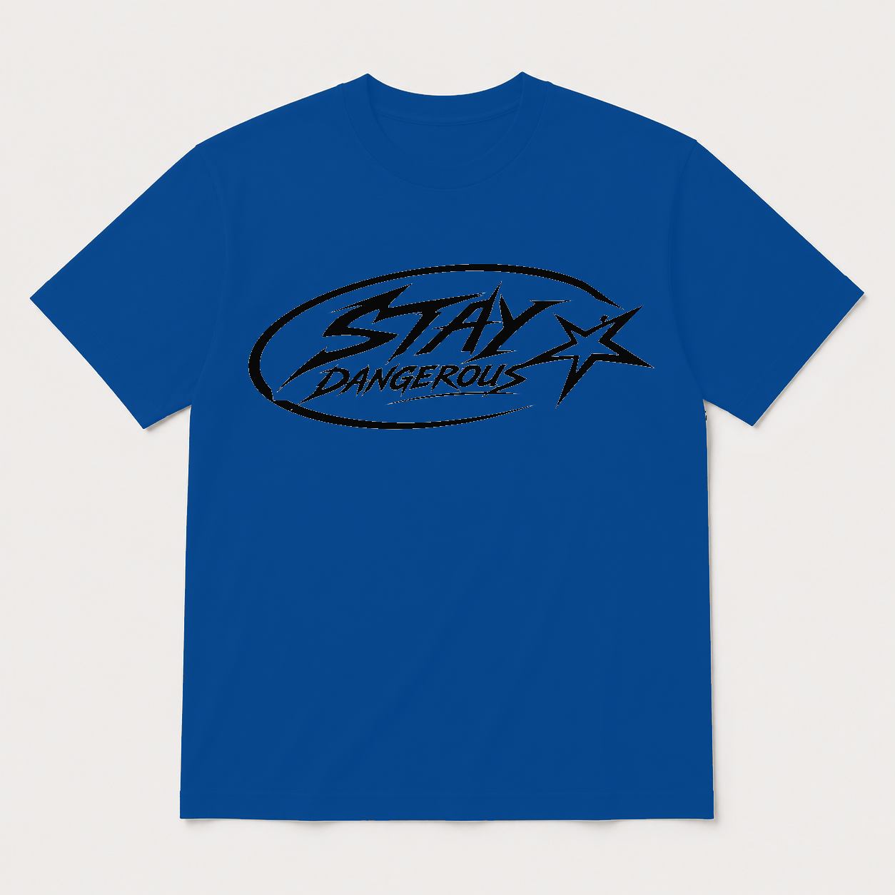 Stay Dangerous Classic Logo T-Shirt - Black Logo