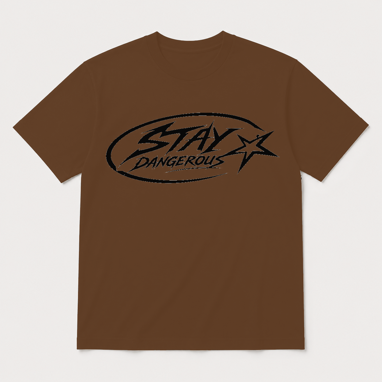 Stay Dangerous Classic Logo T-Shirt - Black Logo