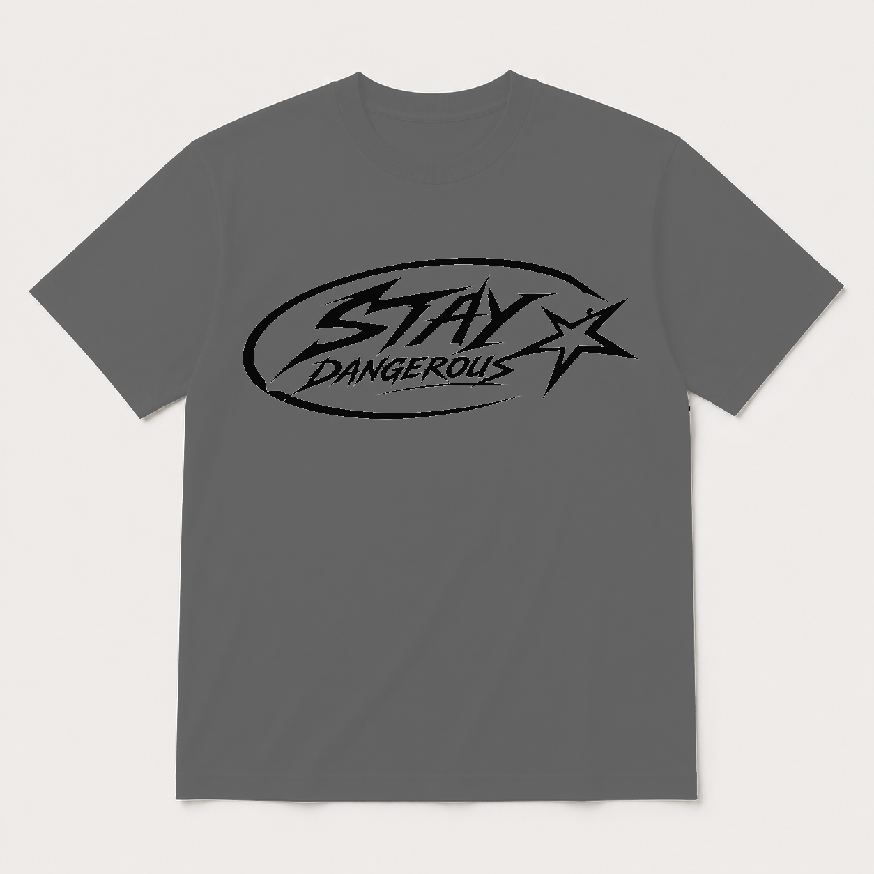 Stay Dangerous Classic Logo T-Shirt - Black Logo