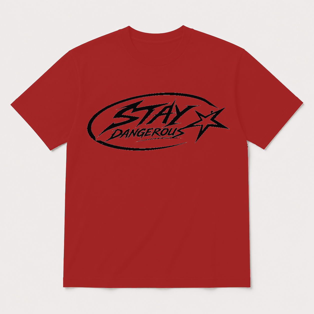 Stay Dangerous Classic Logo T-Shirt - Black Logo